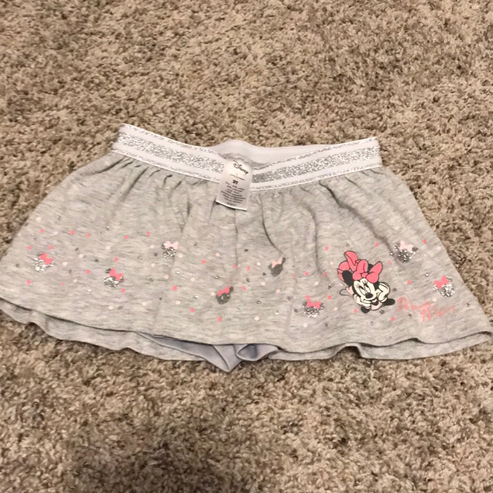Disney 2T Minnie Mouse skort